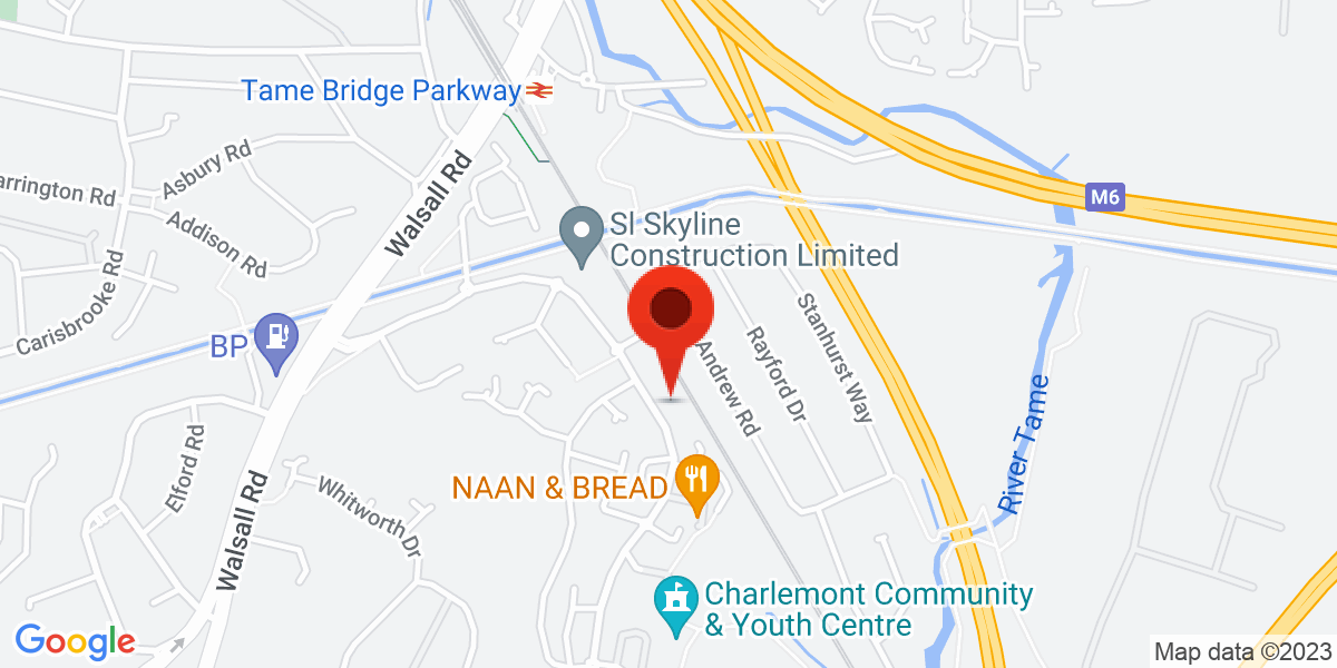Map of Beaconview Road, West Bromwich, West Midlands, B71
