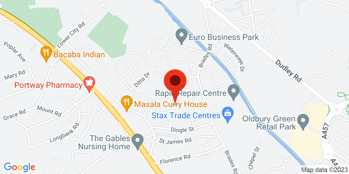 Map of Regan Drive, Oldbury, West Midlands, B69