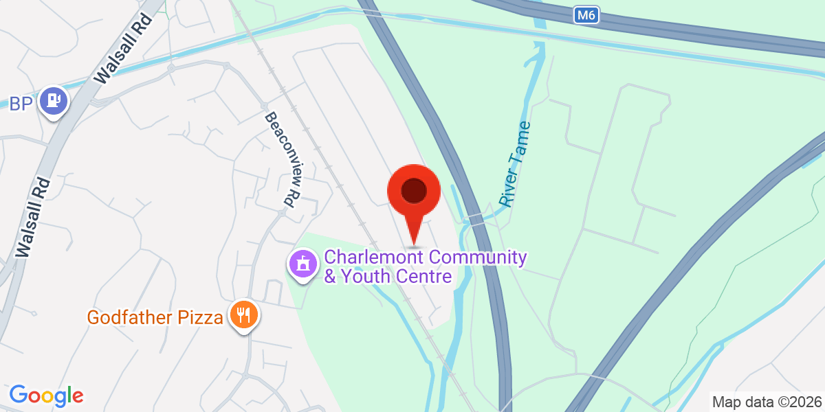 Map of Manorford Avenue, West Bromwich, West Midlands, B71