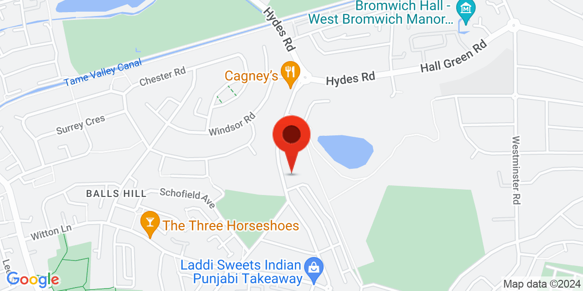 Map of Kynaston House, B71