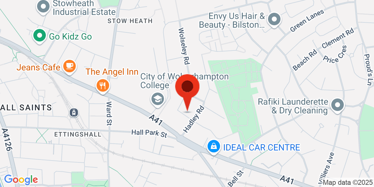 Map of Bilston , W