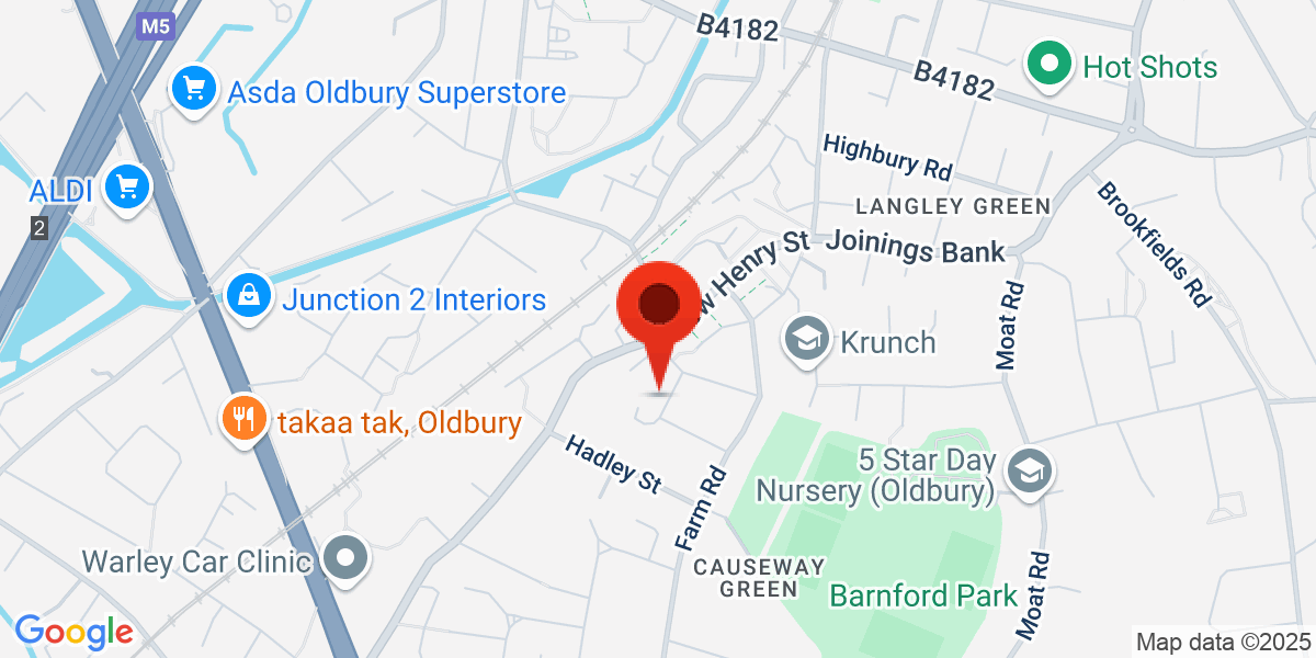 Map of Oldbury, B68