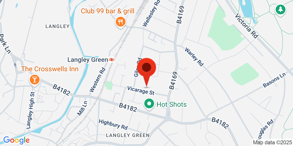 Map of Oldbury, B68