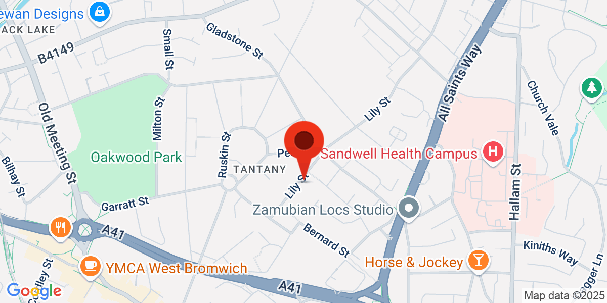 Map of West Bromwich, B71
