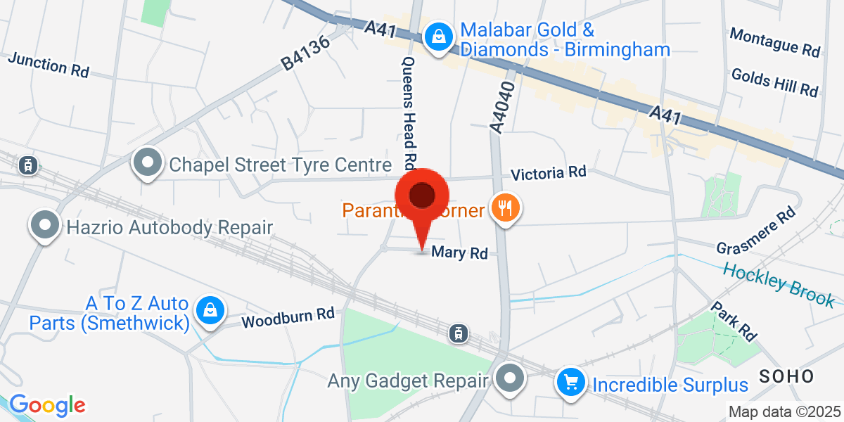 Map of Handsworth, B21