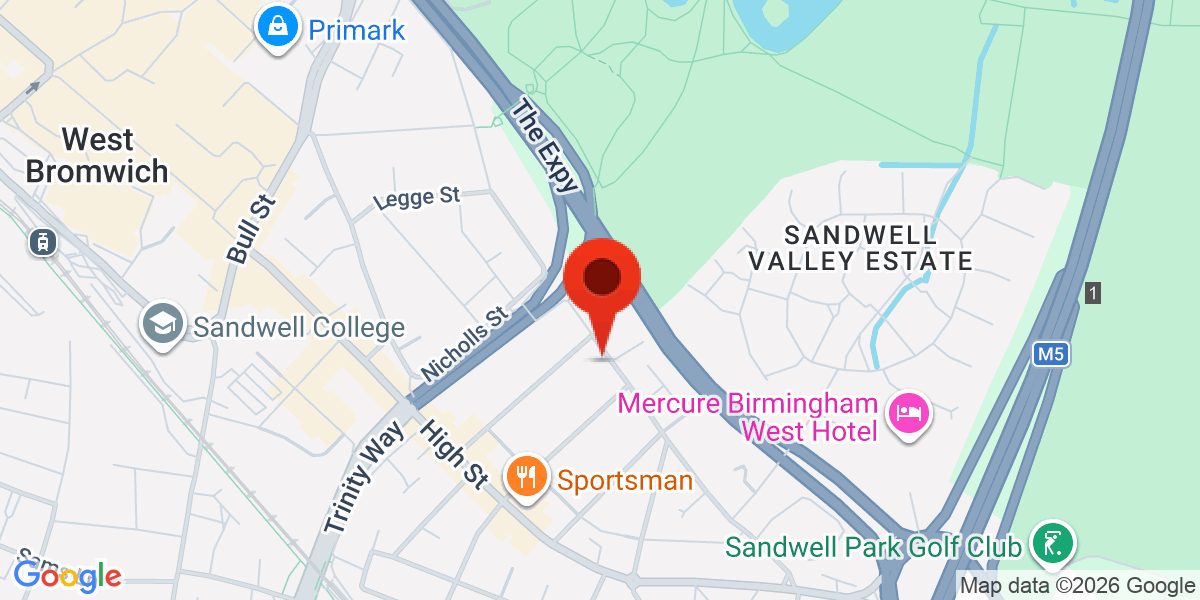 Map of 98 Beeches Road, B70